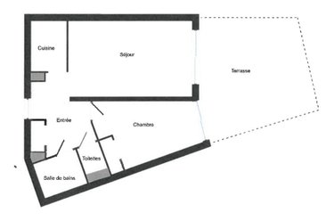 Appartement a vendre La Baule-Escoublac 44500 Loire-Atlantique 42 m2 2 pièces 249900 euros