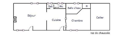 Location maison Villedieu-le-Château 41800 Loir-et-Cher 59 m2 2 pièces 460 euros