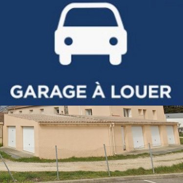 Location garage et parking Pierrelatte 26700 Drôme 18 m2  90 euros