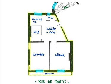 Appartement a vendre Paris 12e arrondissement 75012 Paris 43 m2 2 pièces 475000 euros