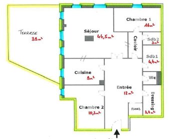 Appartement a vendre Paris 5e arrondissement 75005 Paris 115 m2 4 pièces 1790000 euros