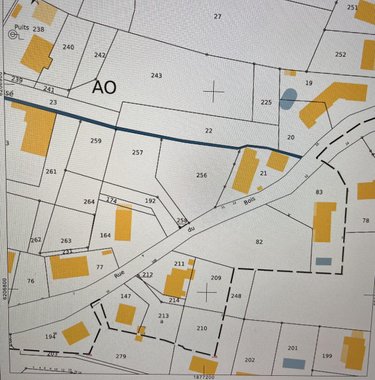 Terrain a batir a vendre Saint-Aubin 39410 Jura 1102 m2  50000 euros