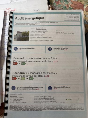 Viager maison Vivy 49680 Maine-et-Loire 105 m2