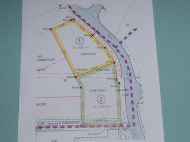 Terrain a batir a vendre Raimbeaucourt 59283 Nord 481 m2  109520 euros