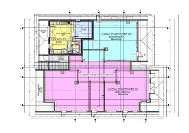 Location fonds et murs commerciaux Viriat 01440 Ain 227 m2  2070 euros
