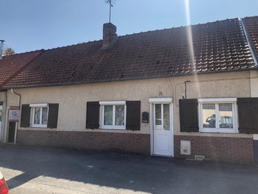 Maison a vendre Beauval 80630 Somme 71 m2 3 pièces 69800 euros