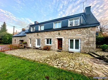 Maison a vendre Lanvénégen 56320 Morbihan 120 m2 5 pièces 218820 euros