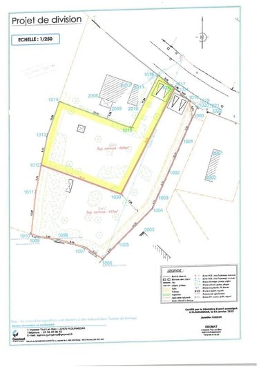 Terrain a batir a vendre Pleubian 22610 Côtes-d'Armor 680 m2  62790 euros