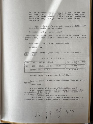 Appartement a vendre Vannes 56000 Morbihan 91 m2 4 pièces 301443 euros