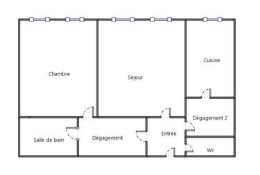 Appartement a vendre Paris 19e arrondissement 75019 Paris 49 m2 2 pièces 357000 euros