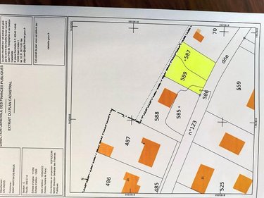 Terrain a batir a vendre Saint-Martin-de-Mieux 14700 Calvados 519 m2  32950 euros