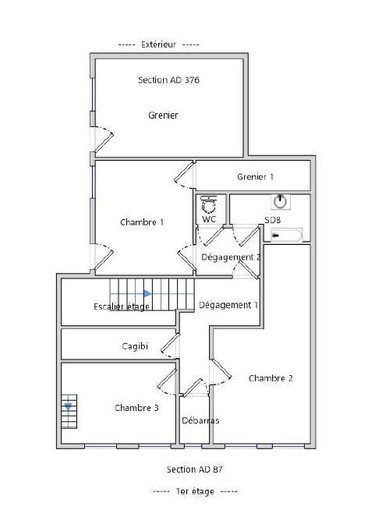 Maison a vendre Sceaux-du-Gâtinais 45490 Loiret 150 m2  95600 euros