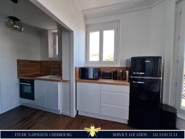 Location appartement Cherbourg-en-Cotentin 50100 Manche 43 m2 2 pièces 868 euros