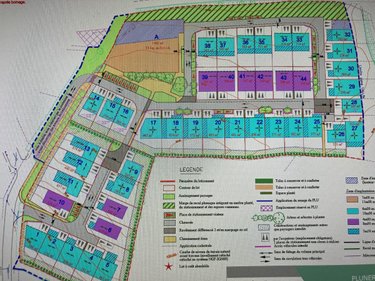 Terrain a batir a vendre Pluneret 56400 Morbihan 290 m2  88000 euros