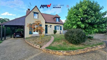 Maison a vendre Pincé 72300 Sarthe 103 m2 6 pièces 189280 euros