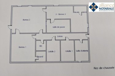 Location fonds et murs commerciaux Noues de Sienne 14380 Calvados 83 m2  505 euros