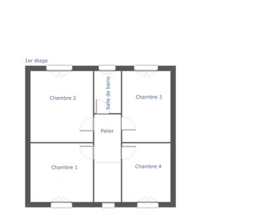 Maison a vendre Cholet 49300 Maine-et-Loire 121 m2 6 pièces 209600 euros