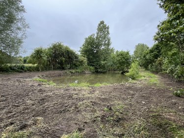Terrains de loisirs bois etangs a vendre Ville-sur-Ancre 80300 Somme 2294 m2  22000 euros
