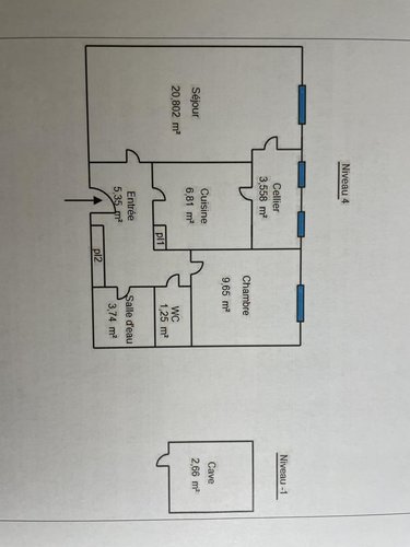 Appartement a vendre Le Mans 72000 Sarthe 51 m2 2 pièces 101650 euros