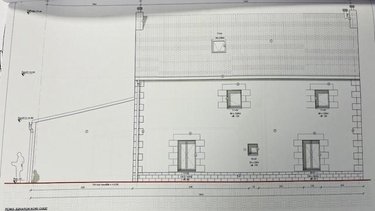 Terrain a batir a vendre Baud 56150 Morbihan 1180 m2  53000 euros
