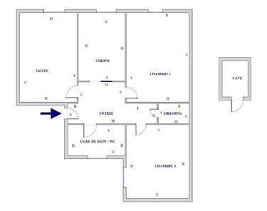 Appartement a vendre Malakoff 92240 Hauts-de-Seine 54 m2 3 pièces 400000 euros