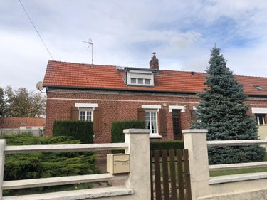 Maison a vendre Roisel 80240 Somme 54 m2 3 pièces 73900 euros