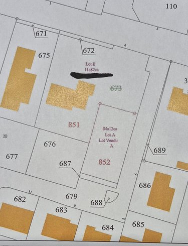 Terrain a batir a vendre Questembert 56230 Morbihan 412 m2  74550 euros