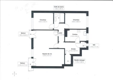 Appartement a vendre Boulogne-Billancourt 92100 Hauts-de-Seine 79 m2 4 pièces 572000 euros