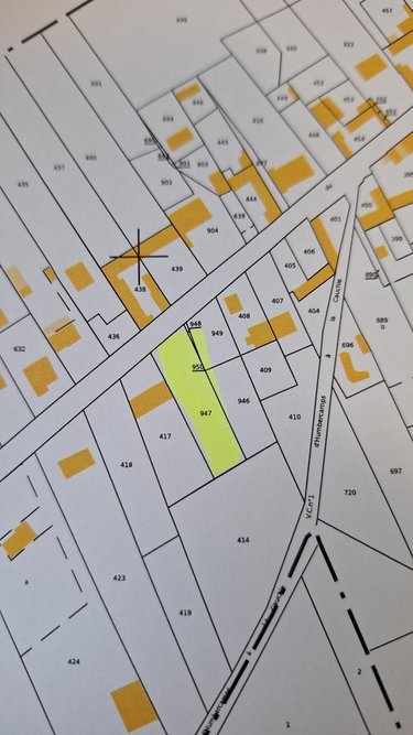 Terrain a batir a vendre La Cauchie 62158 Pas-de-Calais 1058 m2  43600 euros