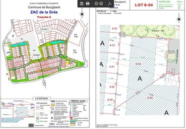 Terrain a batir a vendre Bourgbarré 35230 Ille-et-Vilaine 513 m2  135000 euros