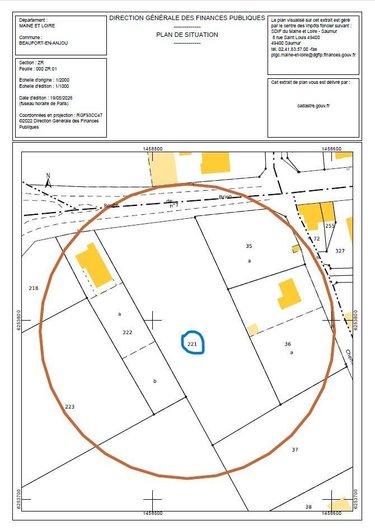 Terrains de loisirs bois etangs a vendre Beaufort-en-Anjou 49250 Maine-et-Loire 6191 m2  10240 euros