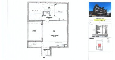 Appartement a vendre Nyons 26110 Drôme 79 m2 3 pièces 293800 euros
