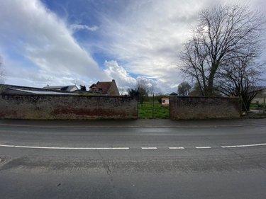 Terrain a batir a vendre Bouzincourt 80300 Somme 1380 m2  51300 euros