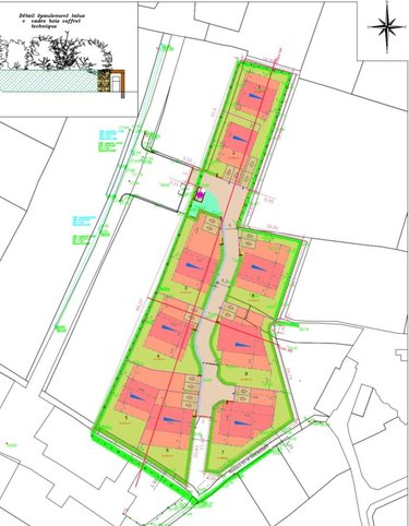 Terrain a batir a vendre Roscoff 29680 Finistère 432 m2  136590 euros
