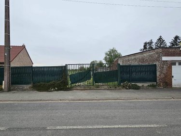 Terrain a batir a vendre Fontaine-au-Pire 59157 Nord 1225 m2  43840 euros