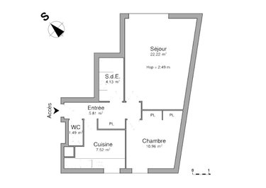 Maison a vendre Lannion 22300 Côtes-d'Armor 51 m2 2 pièces 91450 euros