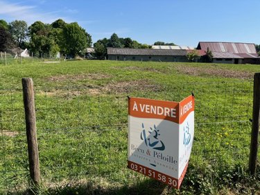 Terrain a batir a vendre Framecourt 62130 Pas-de-Calais 1102 m2  59800 euros