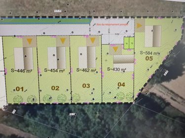 Terrain a batir a vendre Péaule 56130 Morbihan 430 m2  70250 euros