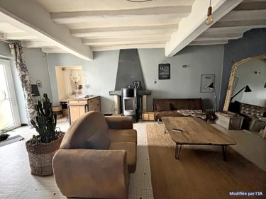Maison a vendre Cuon 49150 Maine-et-Loire 118 m2 4 pièces 131250 euros