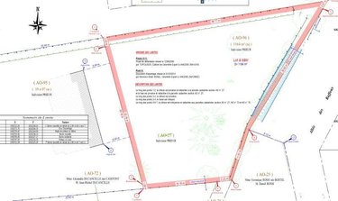 Terrain a batir a vendre Avrillé 49240 Maine-et-Loire 1164 m2  291460 euros