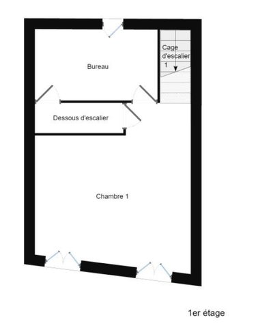 Maison a vendre Cherbourg-en-Cotentin 50100 Manche 66 m2 3 pièces 116500 euros