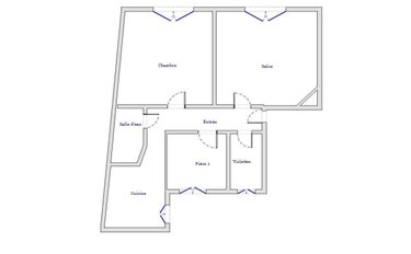 Appartement a vendre Colombes 92700 Hauts-de-Seine 41 m2 3 pièces 209700 euros