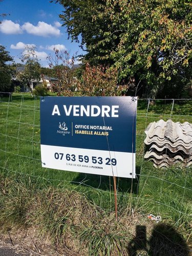 Terrain a batir a vendre Plougoumelen 56400 Morbihan 1089 m2  260000 euros