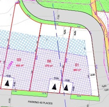 Terrain a batir a vendre Aspiran 34800 Hérault 405 m2  135000 euros