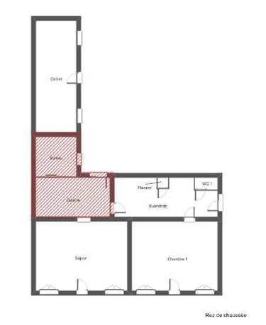 Maison a vendre Cherbourg-en-Cotentin 50100 Manche 90 m2 4 pièces 186500 euros