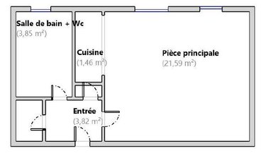 Appartement a vendre Boulogne-Billancourt 92100 Hauts-de-Seine 31 m2 1 pièce 265000 euros
