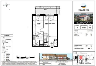 Appartement a vendre Mimizan 40200 Landes 36 m2 2 pièces 209600 euros