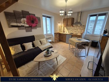 Location appartement Tourlaville 50110 Manche 24 m2 2 pièces 650 euros