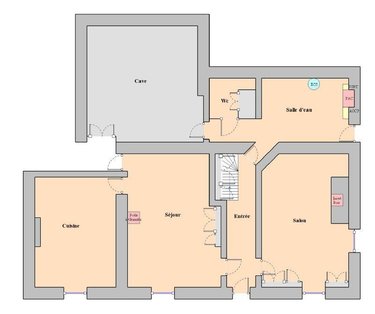 Maison a vendre Monhoudou 72260 Sarthe 154 m2 6 pièces 177387 euros