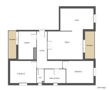 Appartement a vendre Corte 20250 Haute-Corse 77 m2 5 pièces 173910 euros